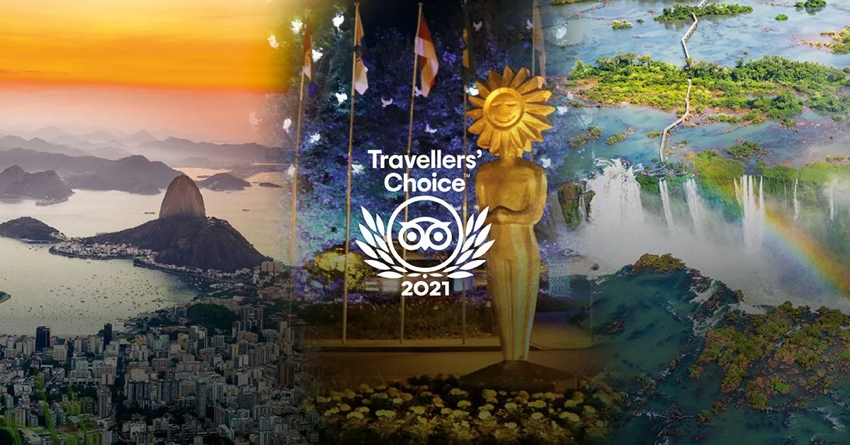 Gramado, Rio de Janeiro e Foz do Iguaçu ganham destaque no Traveller’s Choice 2021